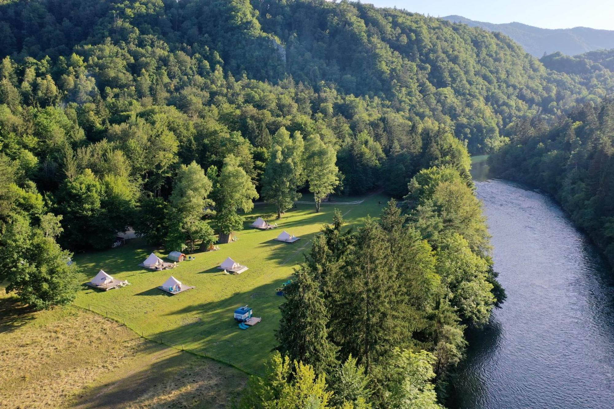 Eco River Camp - Pitches Radovljica Exterior foto