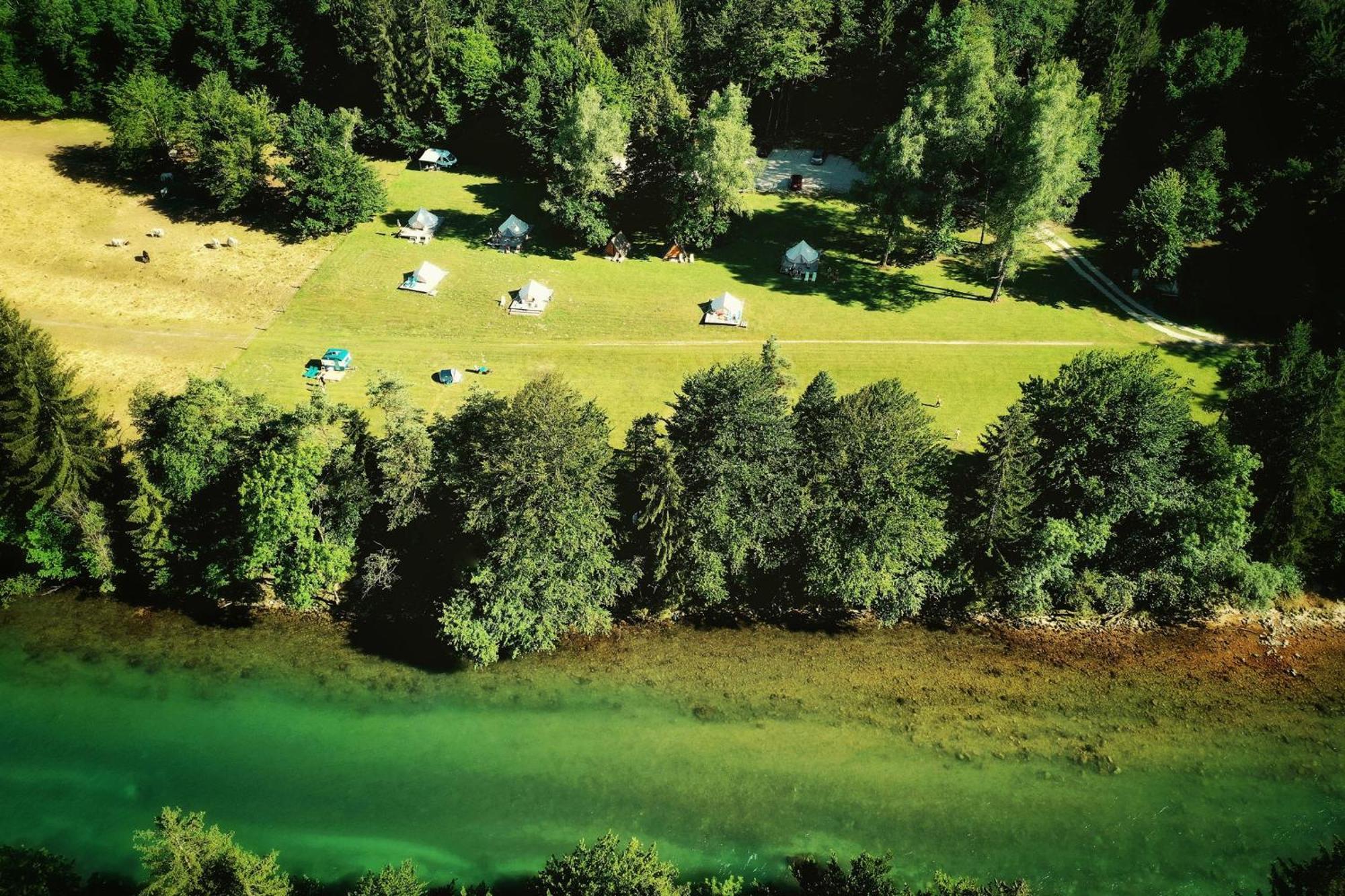 Eco River Camp - Pitches Radovljica Exterior foto
